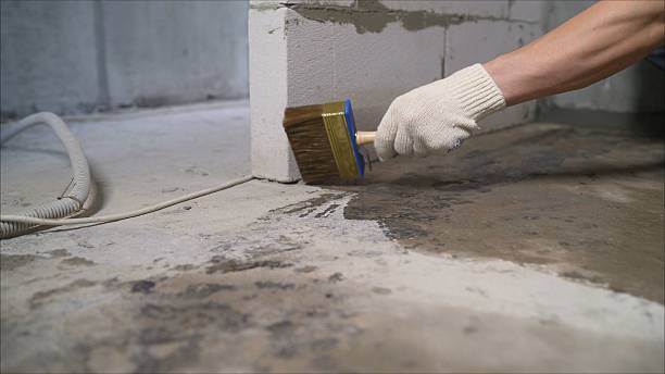 Crawl space vapor barrier installation in Willard, NY
